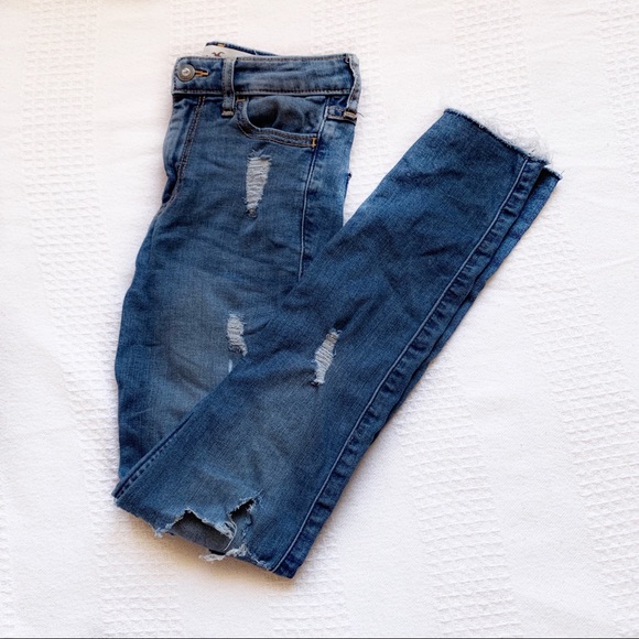 Hollister Denim - Hollister High Rise Super Skinny Medium Jeans